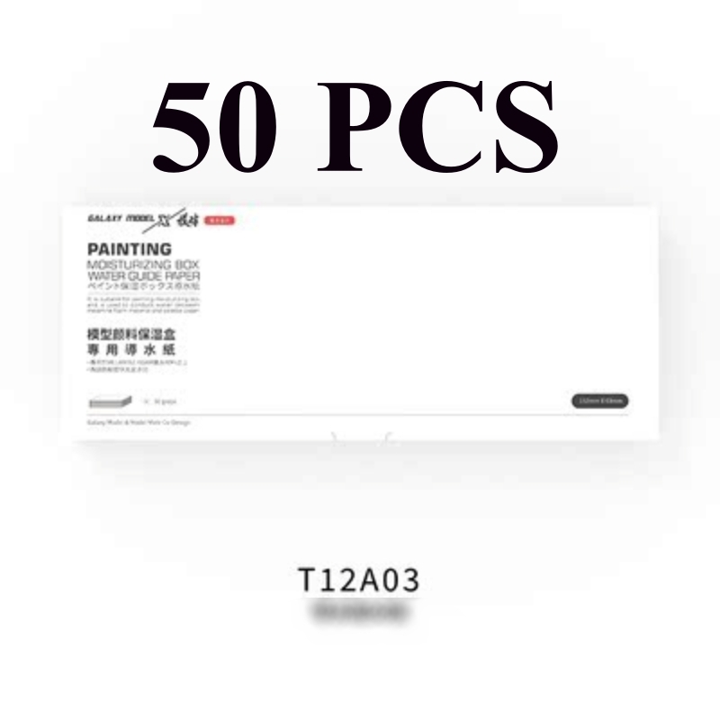 Hộp dưỡng ẩm vẽ cọ sơn mô hình Galaxy Wet palettes Paint Palettes T12A02-T12A05 Moisturizing box