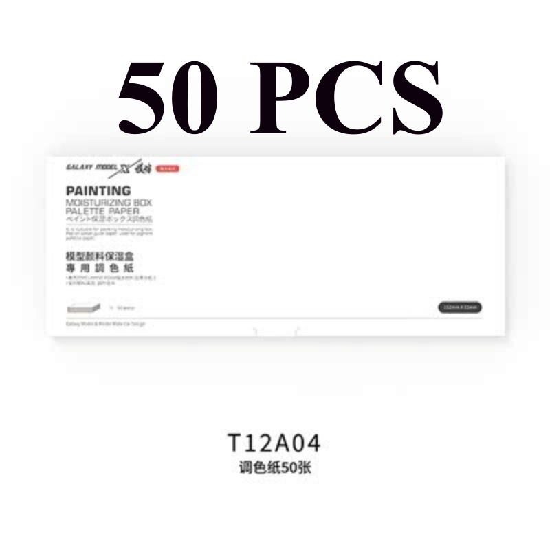Hộp dưỡng ẩm vẽ cọ sơn mô hình Galaxy Wet palettes Paint Palettes T12A02-T12A05 Moisturizing box