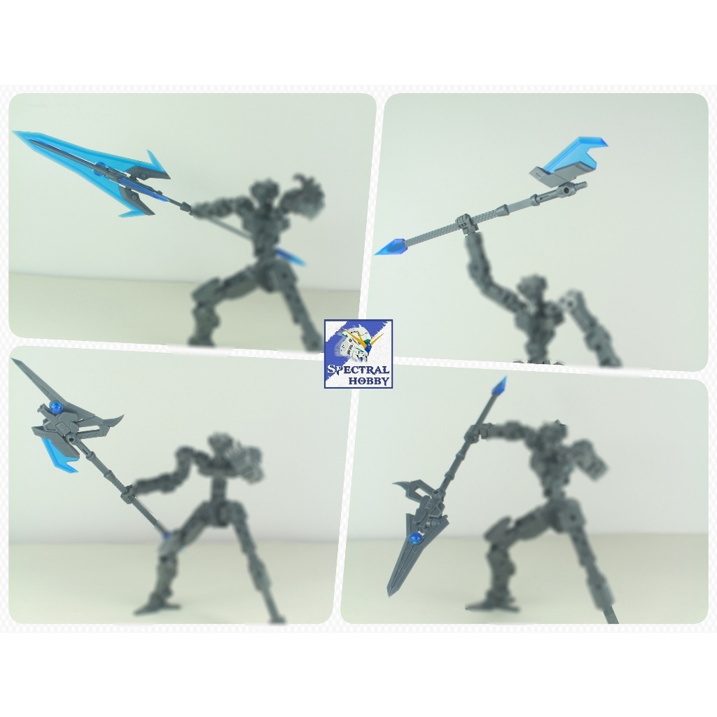Phụ kiện MSG Heavy Weapons Unit MH-12 Gunblade Lance Heavy Weapon cho HG RG 1/144 Figure 1/12