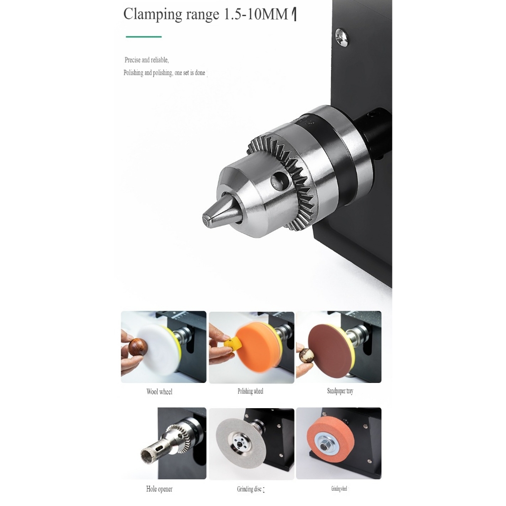 Máy mài khoan cắt cưa bàn đa năng 2500W desktop table grinding cutting mini table saw LONGXIANG