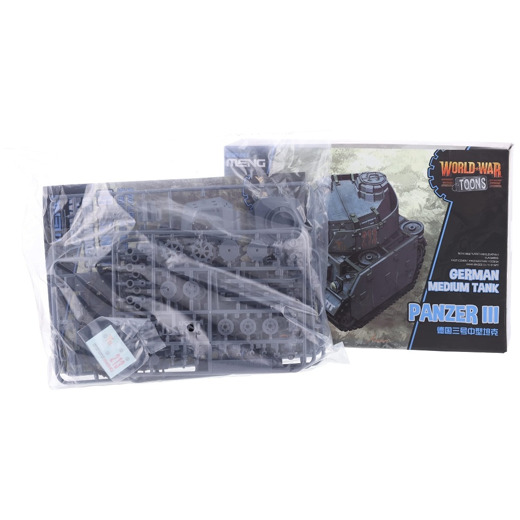 Mô hình lắp ráp World War Toons German Medium Tank Panzer III MENG WWT-005