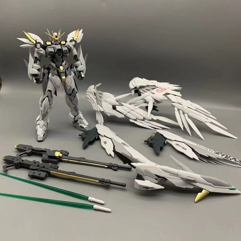 Mô hình lắp ráp MJH MG 1/100 Wing Zero ver HIRM Snow White Prelude