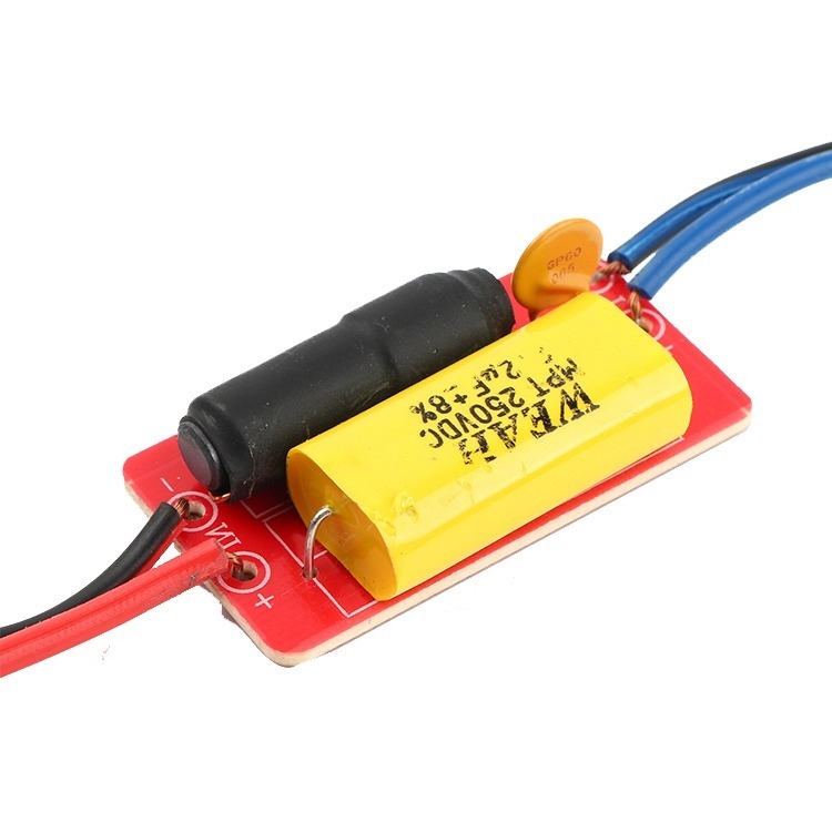 Mạch phân tần loa treble Chống cháy Tụ phân tần loa 40w Pure tweeter crossover WEAH T-5