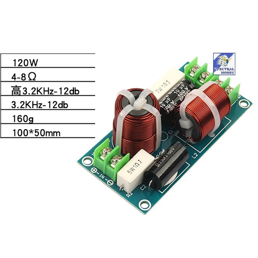 Mạch âm thanh phân tần 2 đường tiếng 80w 120w 150w 200w HYPA Speaker Crossover 2 Way High-Low