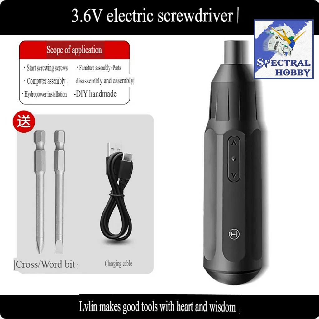 Máy khoan vặn vít Greener siêu mạnh Greener Pro Electric Screwdriver Rechargeable Small Hand Drill