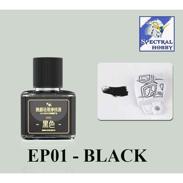 Dụng cụ ALCHEMY dung dịch kẻ Panel Line Accent Color Weathering Bleeding Stain Washing Enamel EP