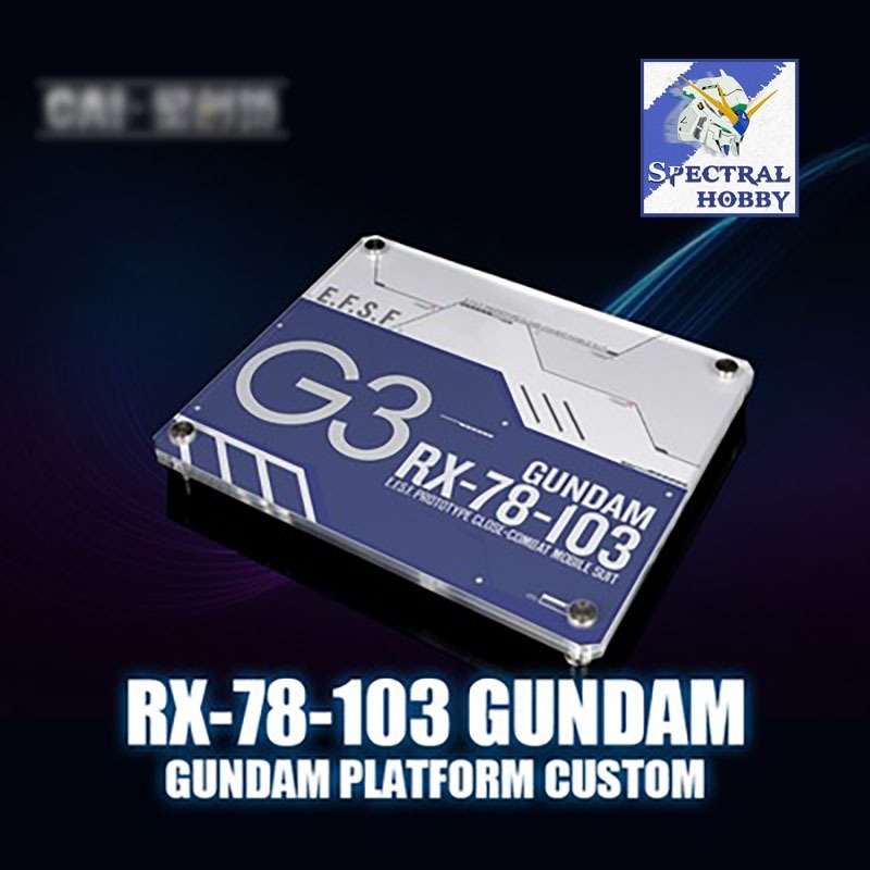 Đế giá đỡ action base mica cho PG RX-78-2 Unleashed RX78 PGU GUNDAM PLATFORM CUSTOM