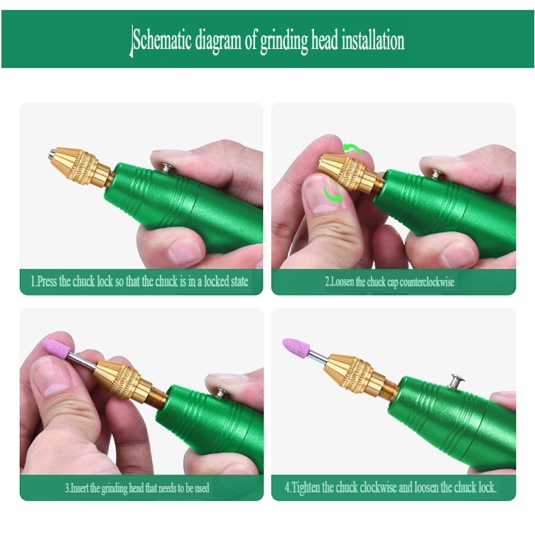 Máy khoan mài cầm tay mini metal Wireless Lithium Grinding Pen DEGUQMNT 070608