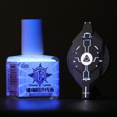 Dụng cụ QW sơn kẻ panel line phát sáng huỳnh quang UV Fluorescent Color 18ml cho mô hình