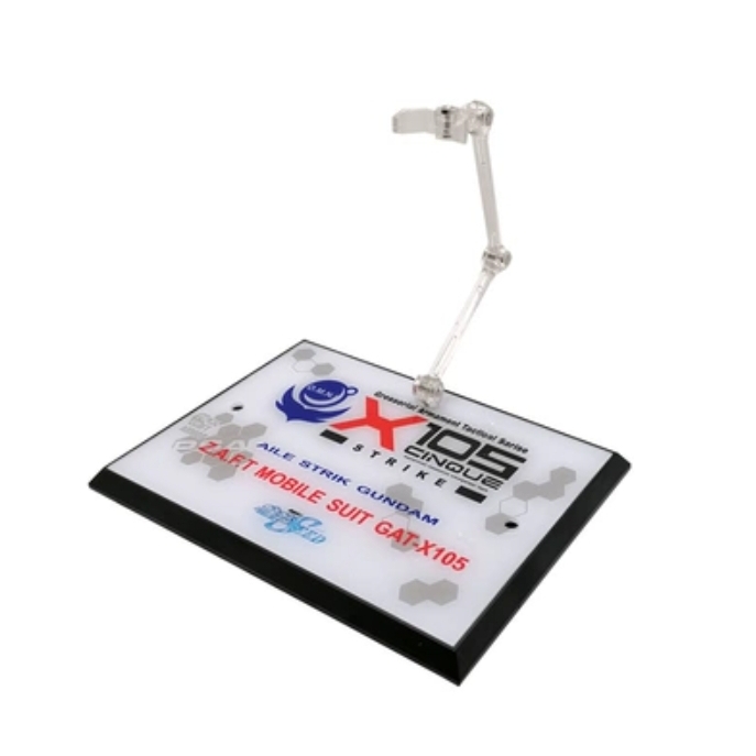 Giá đế đỡ mô hình Action Base HG RG 1/144 gundam shf figure 1/12 GUNDAM LOGO mica đế nhựa XM013 các loại