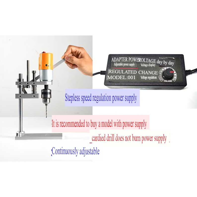 Máy khoan dọc JM802 bàn 775 Table Mini Drill Press Wood Drilling PCB Punching (đọc kĩ trước khi mua)