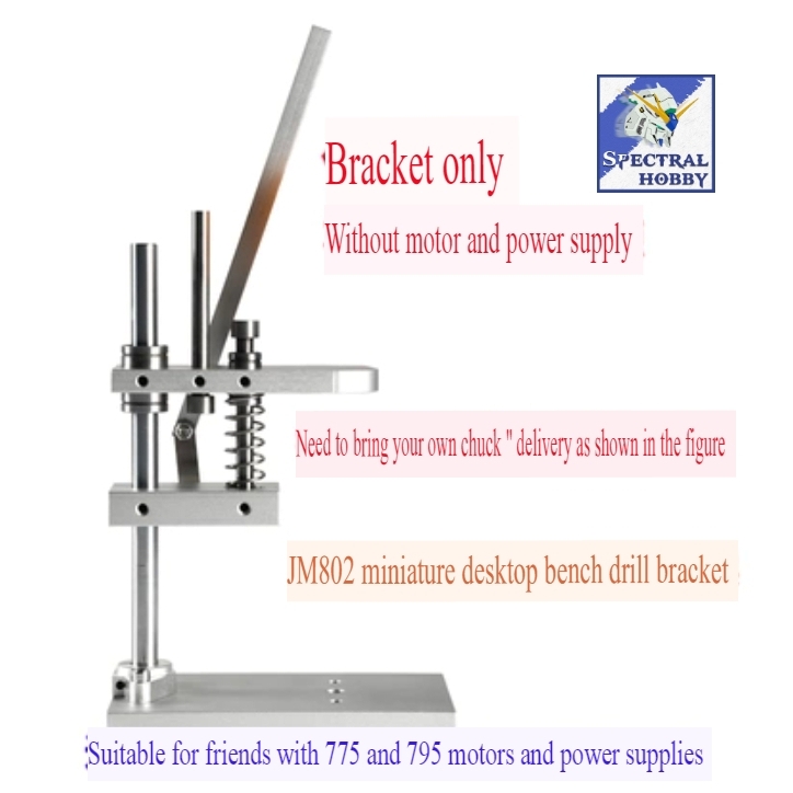 Máy khoan dọc JM802 bàn 775 Table Mini Drill Press Wood Drilling PCB Punching (đọc kĩ trước khi mua)