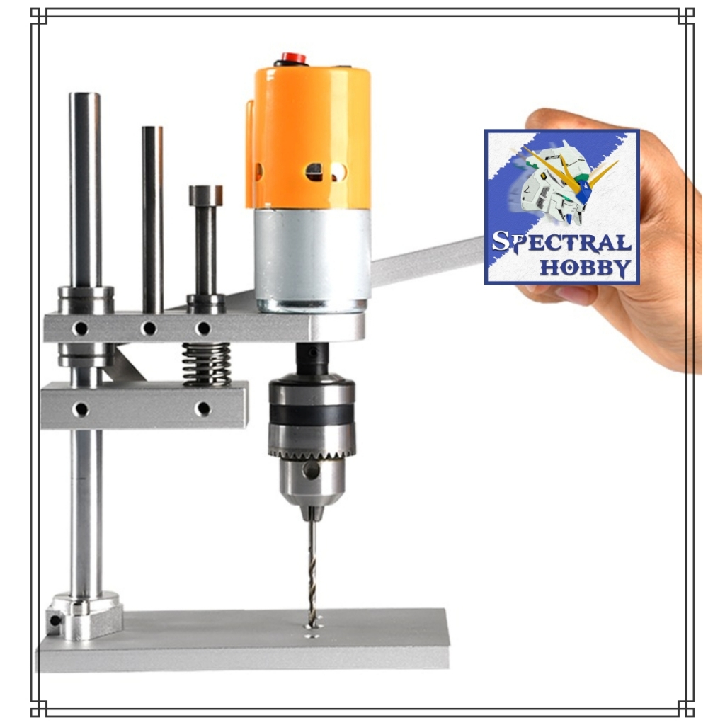 Máy khoan dọc JM802 bàn 775 Table Mini Drill Press Wood Drilling PCB Punching (đọc kĩ trước khi mua)