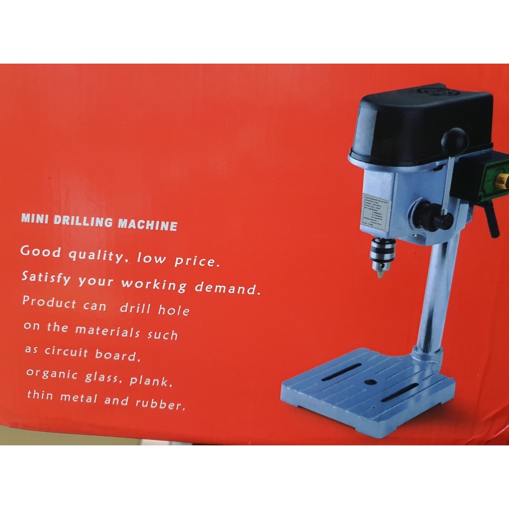 Máy khoan dọc khoan dục lỗ bảng mạch PCB Mini Drill Press Small Bench 340W