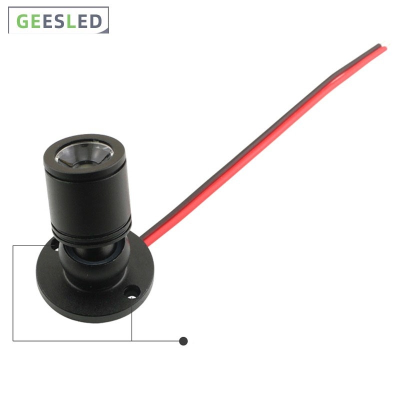 Đèn led mini SPOTLIGHT metal 3.2 - 5V adjustable angle điều chỉnh góc 360 độ