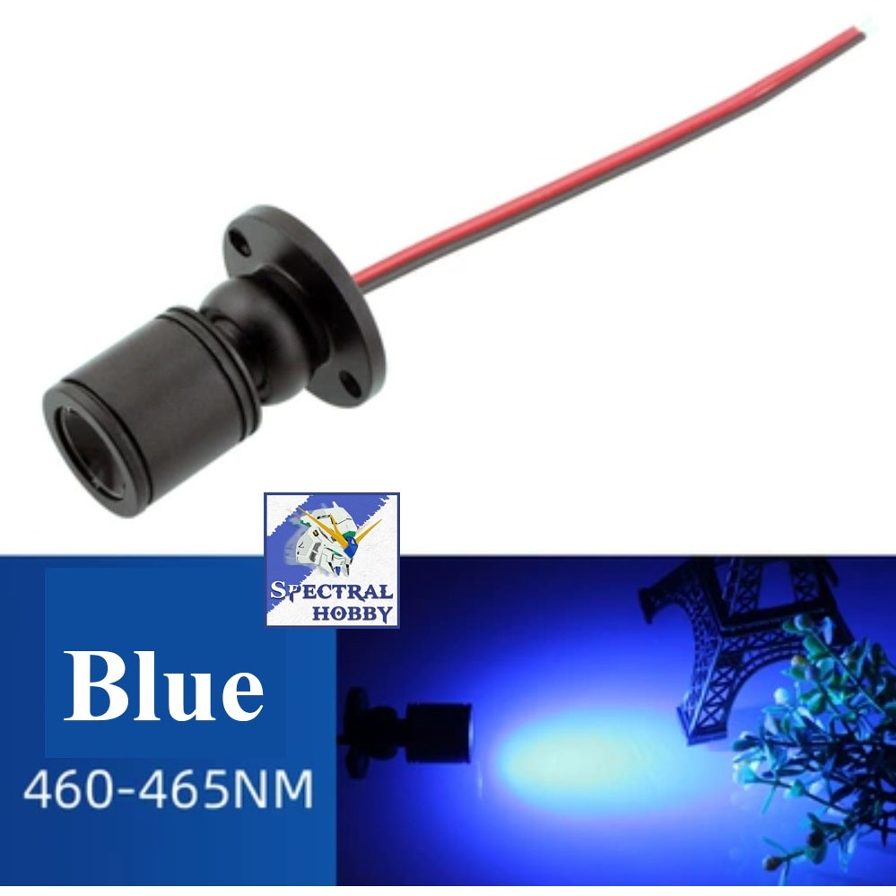 Đèn led mini SPOTLIGHT metal 3.2 - 5V adjustable angle điều chỉnh góc 360 độ