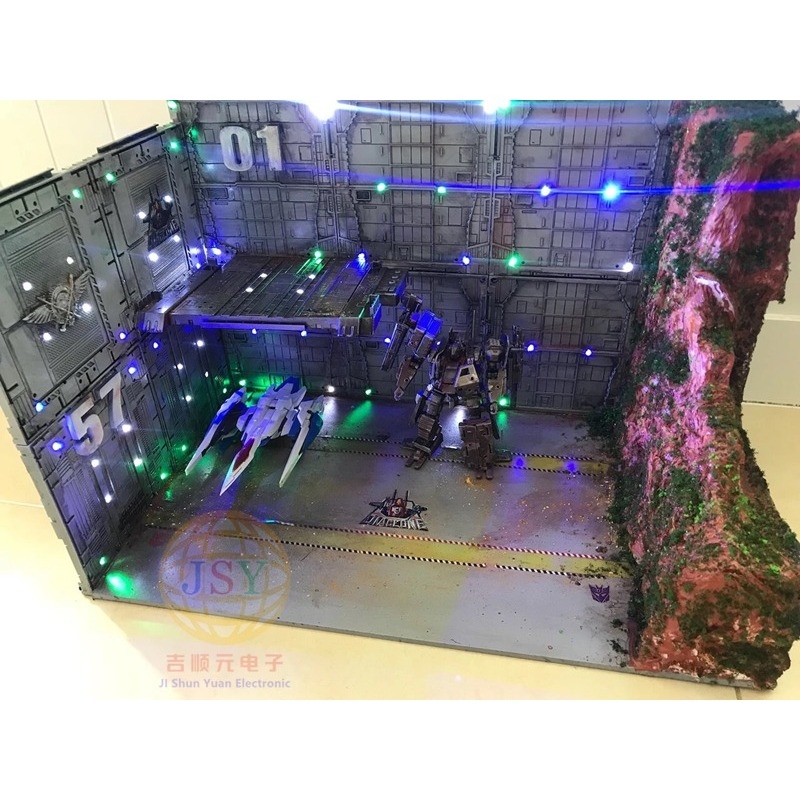 Bộ set 10 Bóng đèn led 3mm 5mm 3-12V DIY các màu - nhấp nháy flash light đấu sẵn dây 20cm