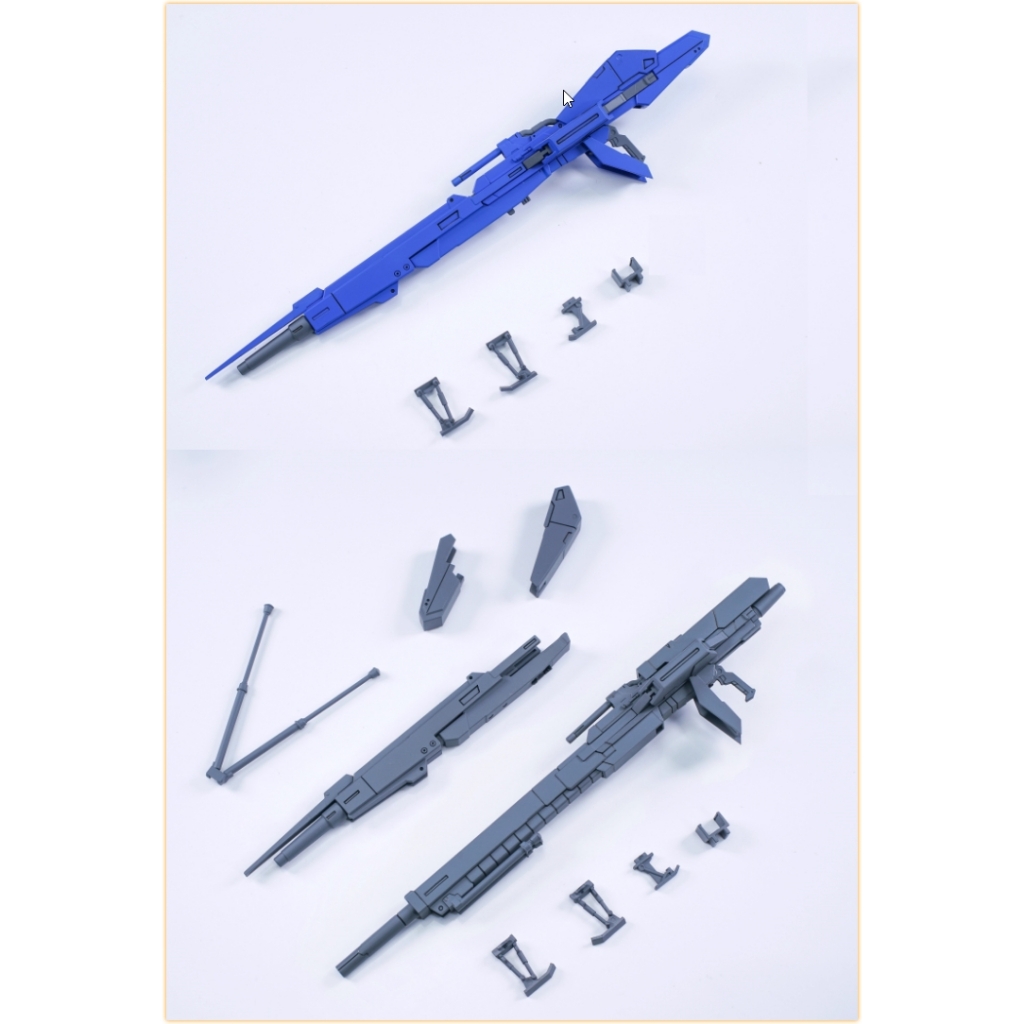 Phụ kiện mô hình Hyper Mega Launcher cho MG HG RG Zeta Z FXA-03M2 EW