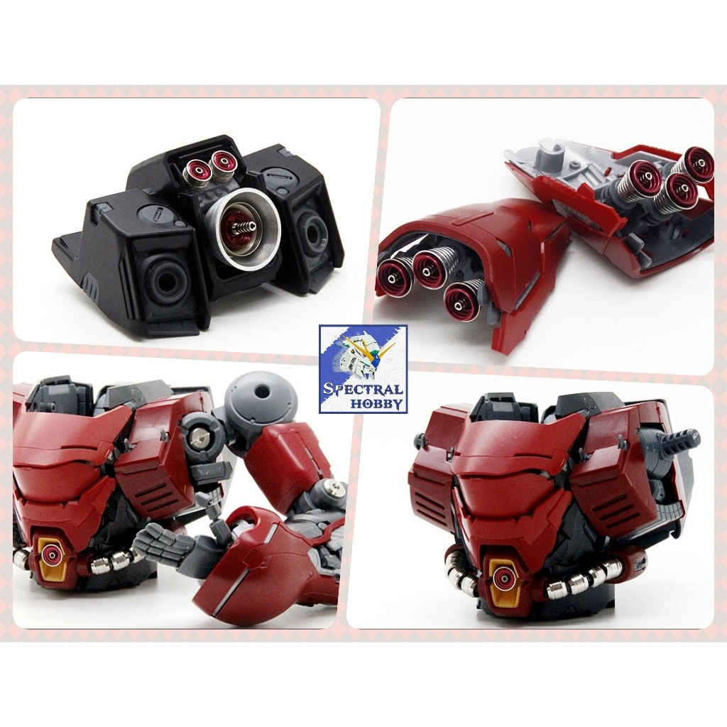 Phụ kiện độ custom Metal Part cho mô hình MG SAZABI