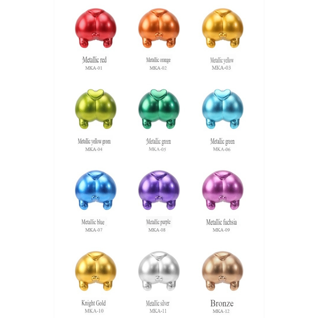 Bút sơn mô hình Dspiae Metallic color gundam marker pen MKA