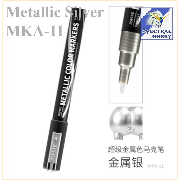 Bút sơn mô hình Dspiae Metallic color gundam marker pen MKA