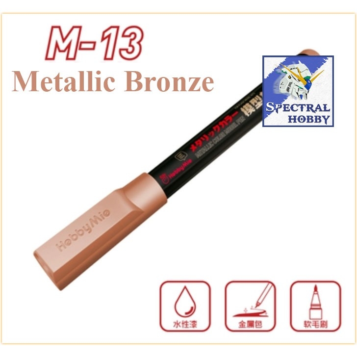 Bút sơn mô hình Metallic color gundam marker pen Hobby Mio