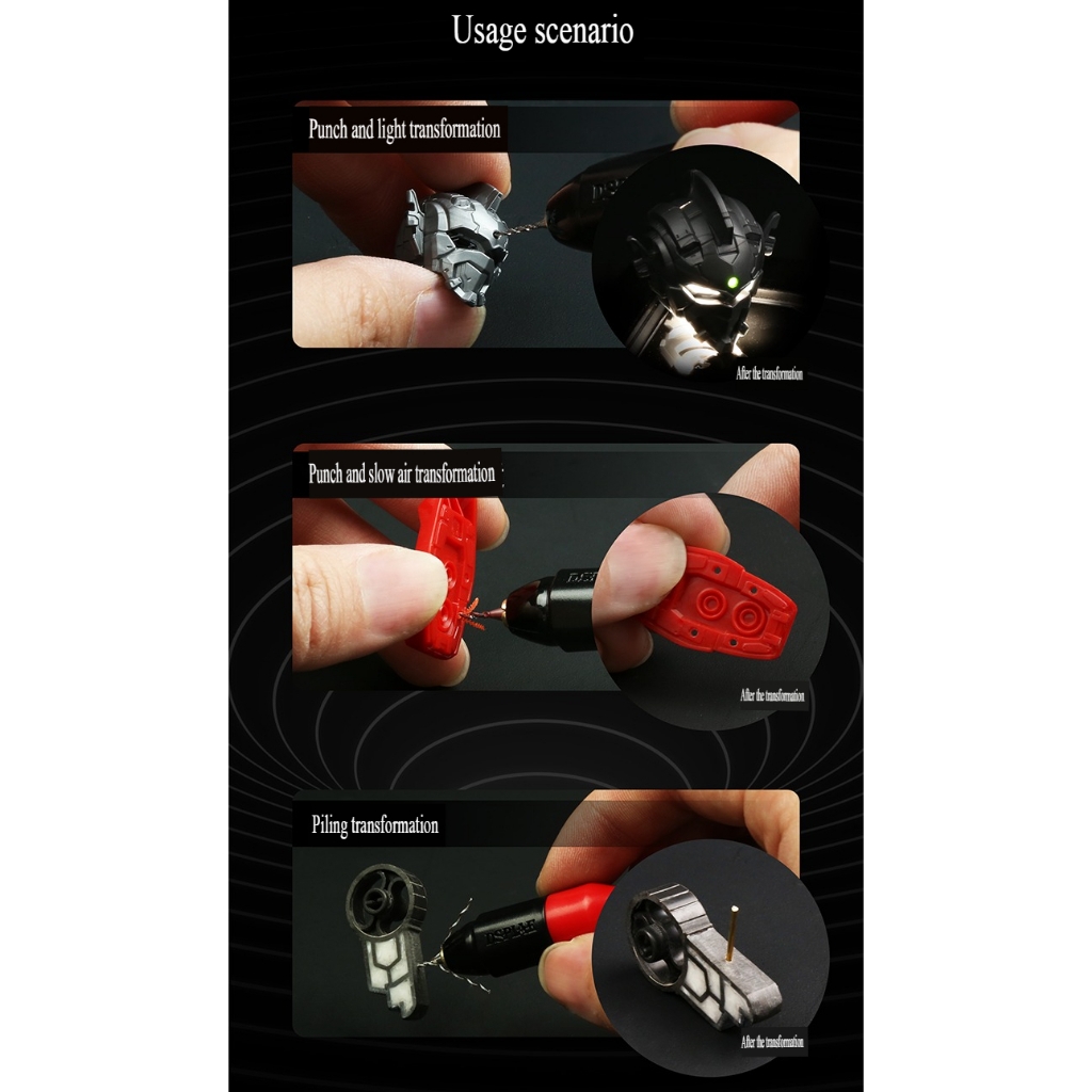 Dụng cụ DSPIAE Bộ khoan cầm tay đa năng 3.175 Universal Novice Hand Drill PT-HD