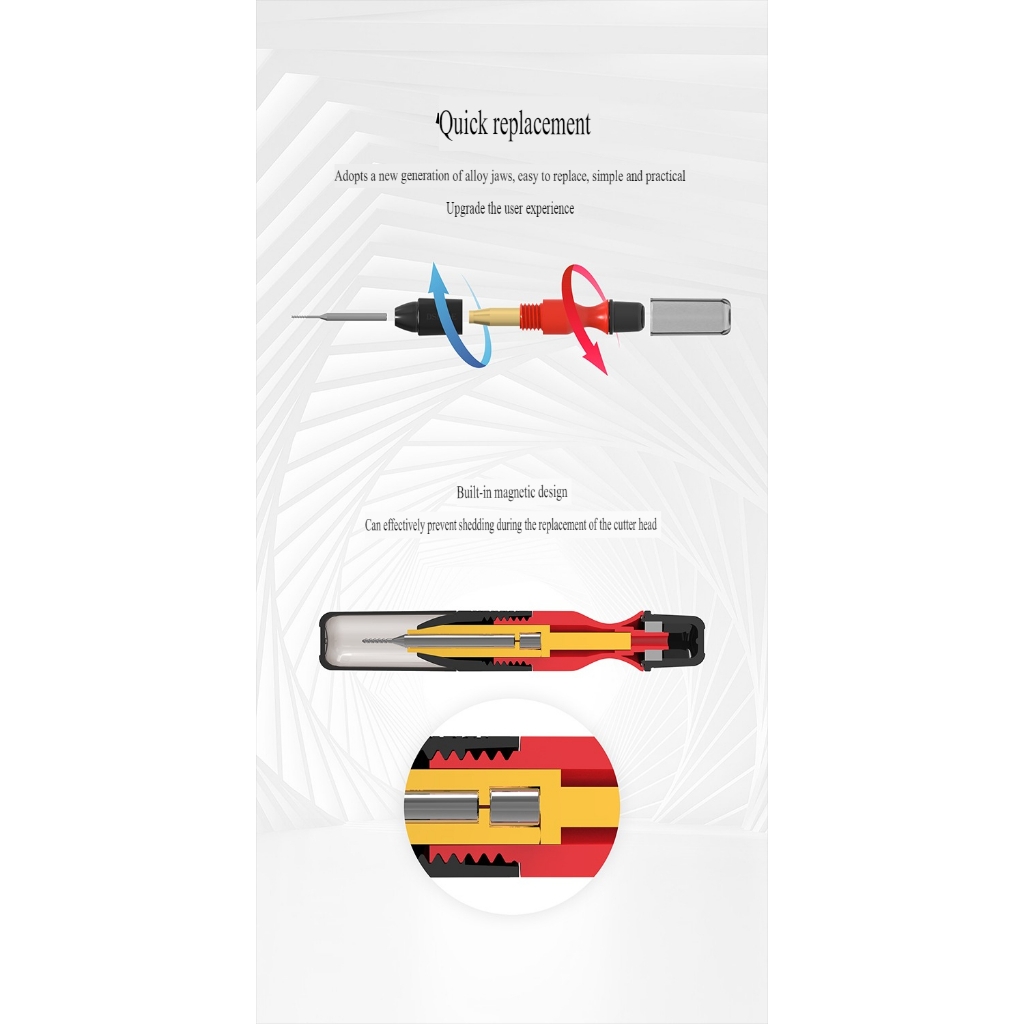 Dụng cụ DSPIAE Bộ khoan cầm tay đa năng 3.175 Universal Novice Hand Drill PT-HD