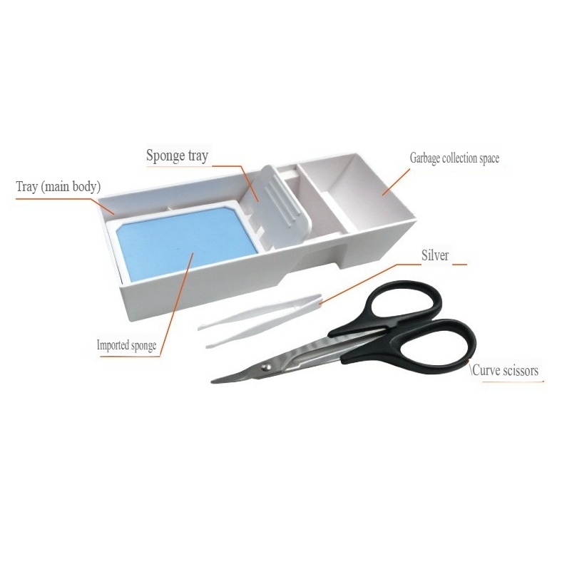 Dụng cụ PLAMO khay dán decal nước PMKJ008 Decaling Quick Tray Water sticker