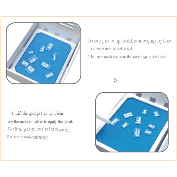 Dụng cụ PLAMO khay dán decal nước PMKJ008 Decaling Quick Tray Water sticker