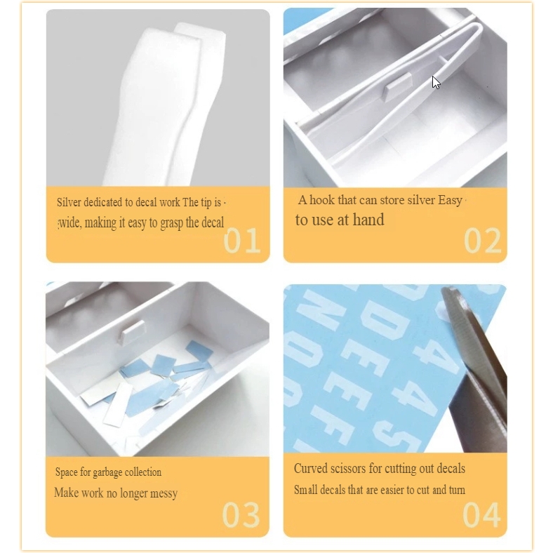 Dụng cụ PLAMO khay dán decal nước PMKJ008 Decaling Quick Tray Water sticker