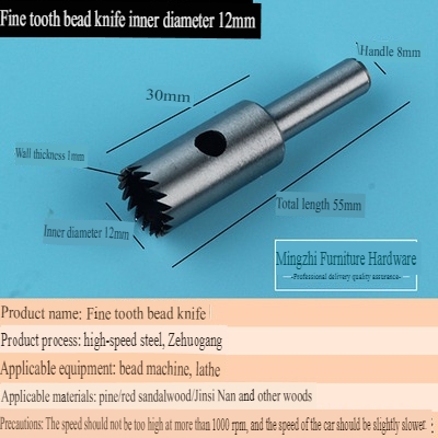 Mũi khoan lỗ tròn tiện gỗ chuỗi hạt gỗ các cỡ Buddha bead drill bits round hand string processing wooden beads