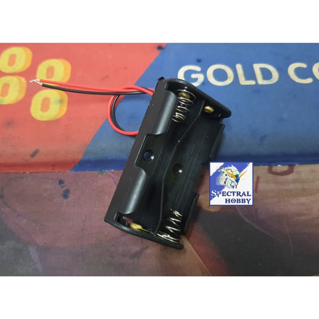 Hộp đế pin tiểu AA các cỡ có dây 2 3 4 5 6 pin