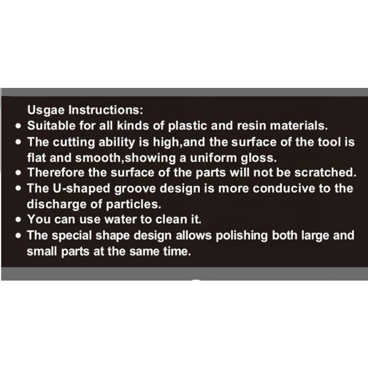 Dụng cụ MANWAH dũa siêu mịn MW-2066/2067 #6000-10000 Tempered Glass Polishing File plastic