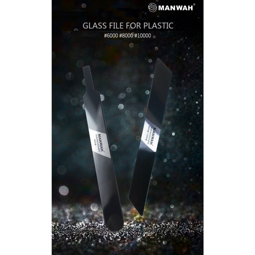 Dụng cụ MANWAH dũa siêu mịn MW-2066/2067 #6000-10000 Tempered Glass Polishing File plastic