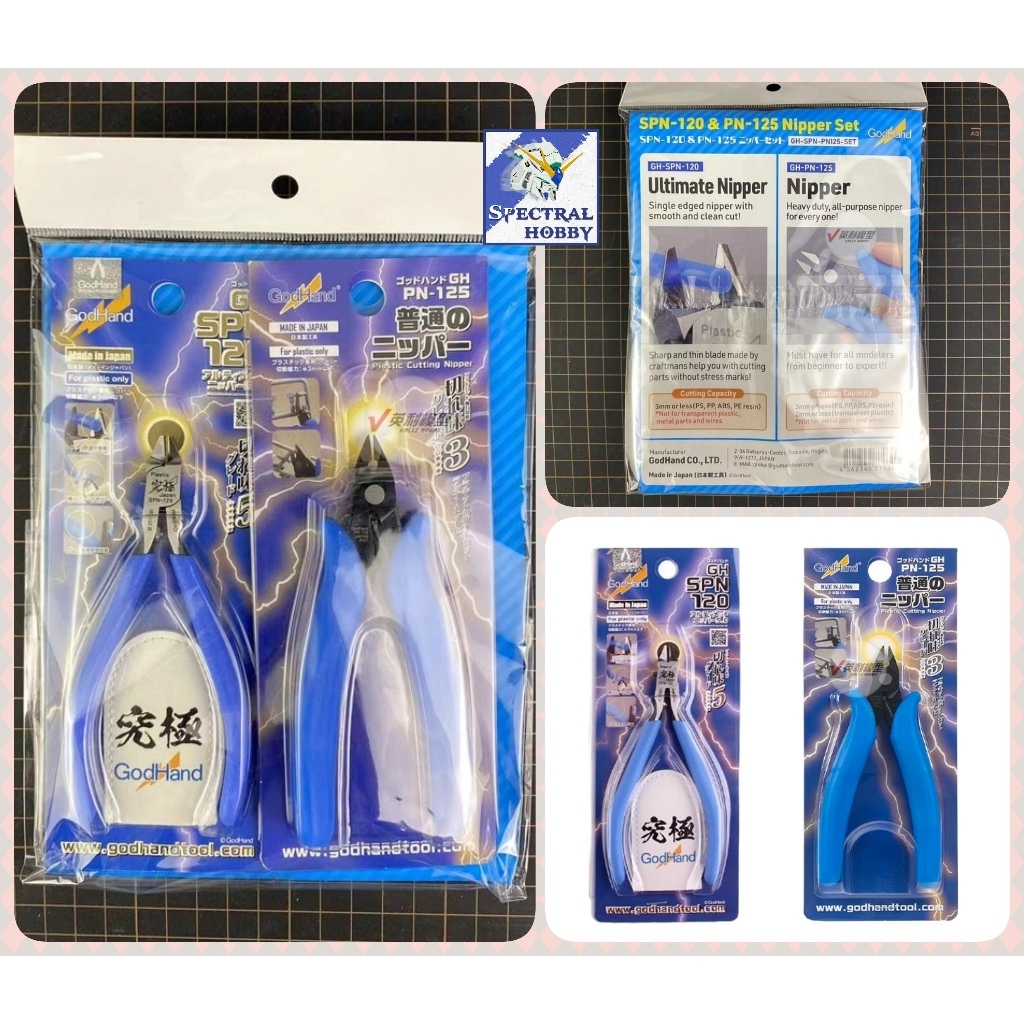 Dụng cụ Kìm cắt mô hình GOD HAND SPN120 PN125 godhand JAPAN hobby tool
