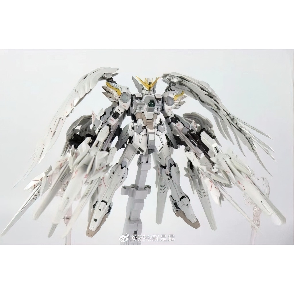 Mô hình lắp ráp MG 8827 Wing Gundam Snow White Prelude 1/100 Daban (Metal Frame)