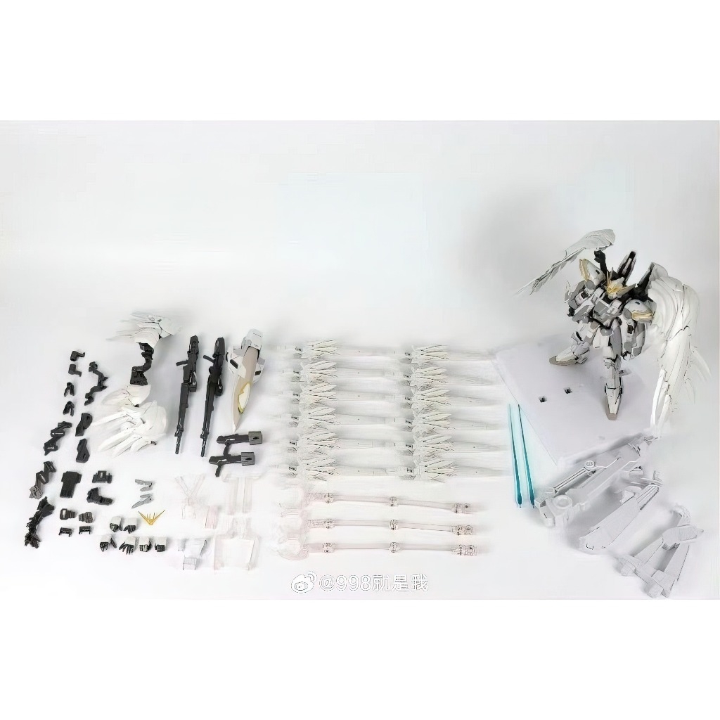 Mô hình lắp ráp MG 8827 Wing Gundam Snow White Prelude 1/100 Daban (Metal Frame)