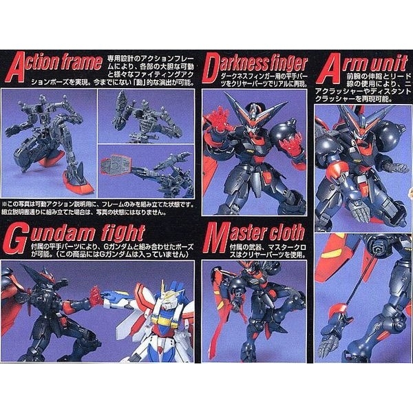 Mô hình lắp ráp MG 1/100 Master gundam GF13-001NHII bandai