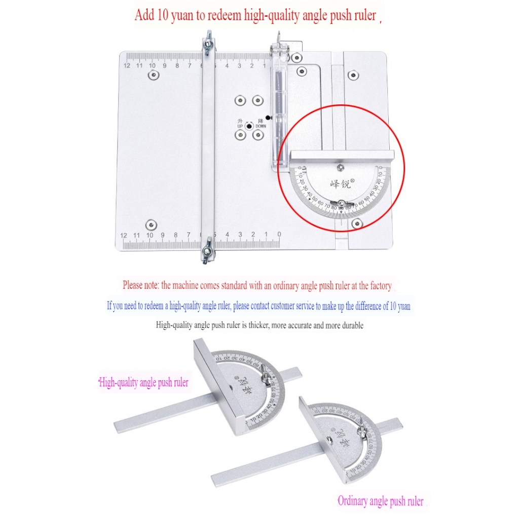 Máy S9 cưa bàn khoan mài cắt đa năng lưỡi 80mm Mini Table Saw Small Acrylic PCB Cutting Machine