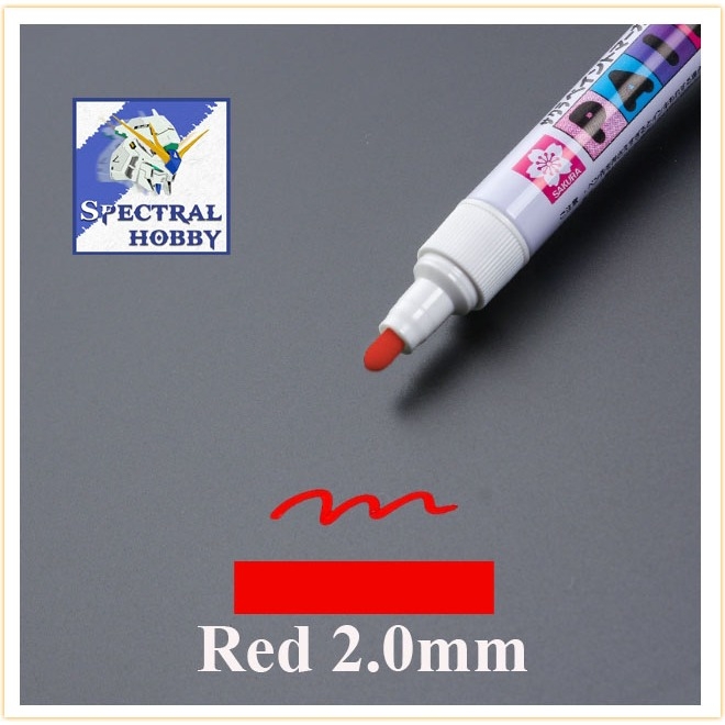 Bút sơn Pen Touch Sakura các màu Plate gold silver pentouch gundam marker color