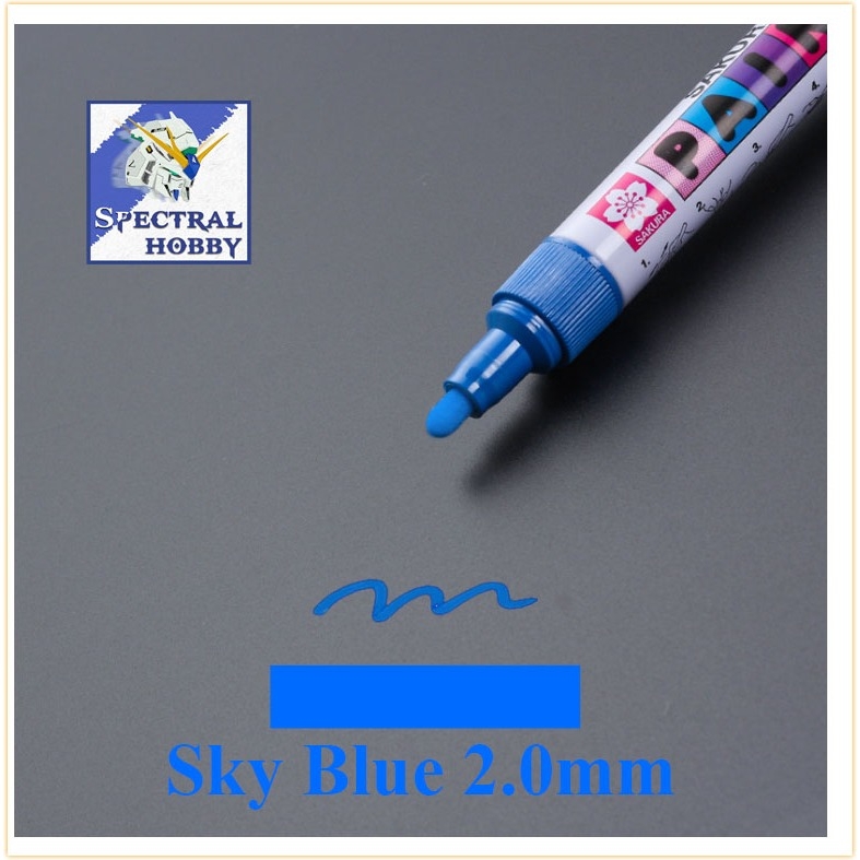 Bút sơn Pen Touch Sakura các màu Plate gold silver pentouch gundam marker color