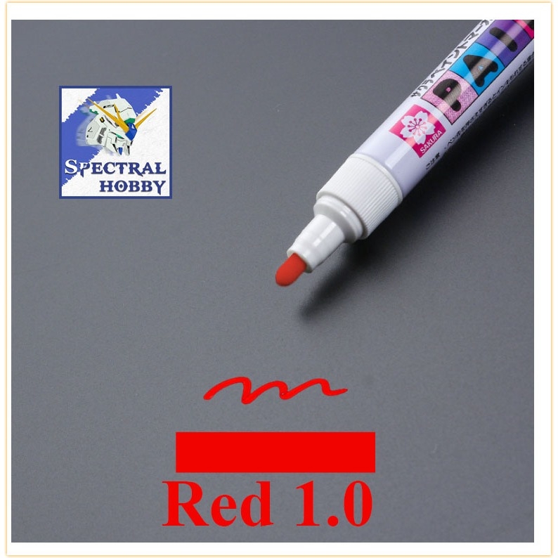 Bút sơn Pen Touch Sakura các màu Plate gold silver pentouch gundam marker color