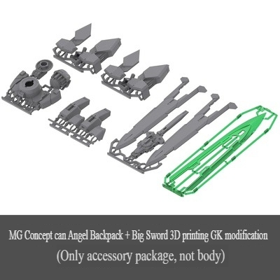 Phụ kiện mô hình MG 1/100 Devise sword exia pack