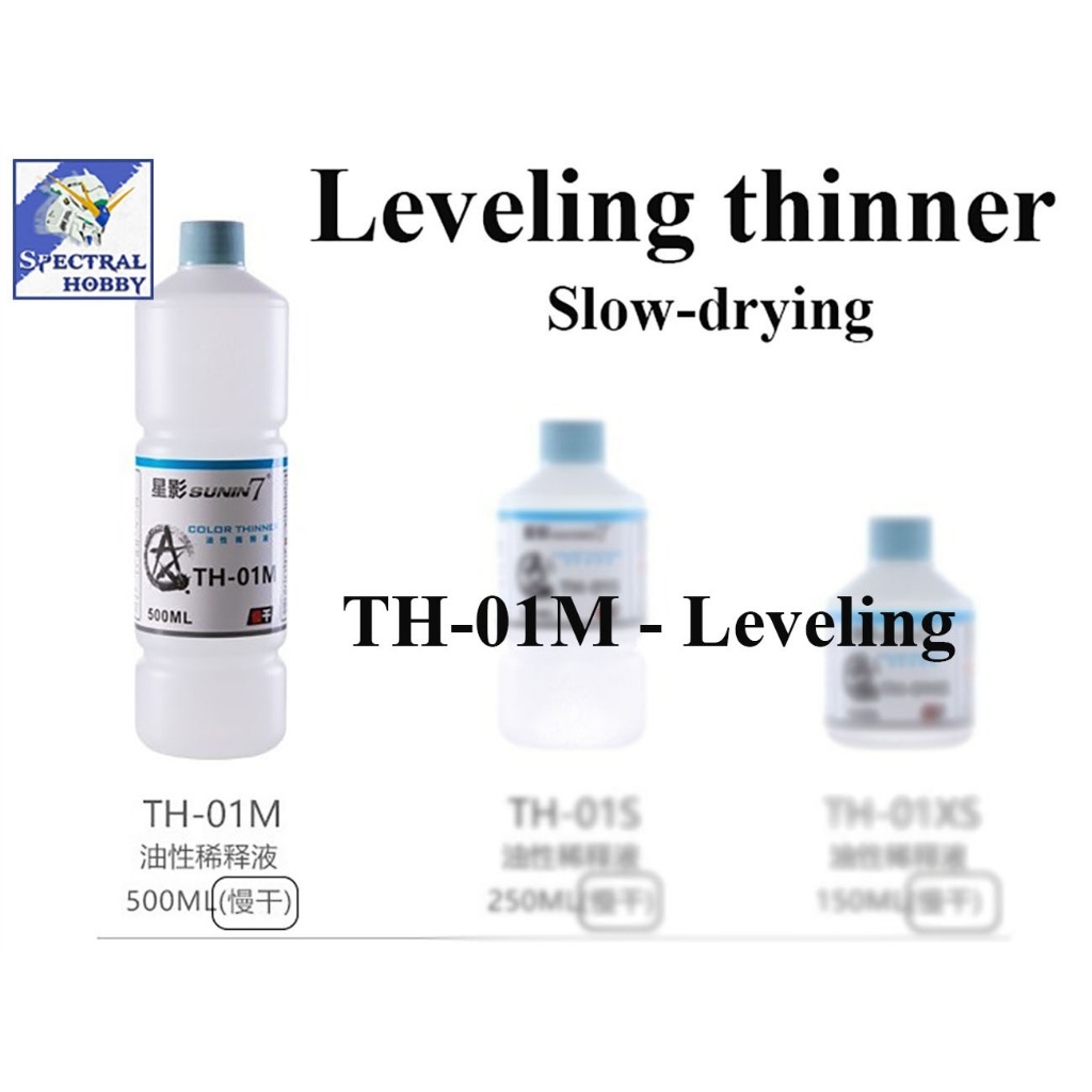 Dung môi pha sơn Sunin Thinner Standard TH01 Metallic TH09 Leveling color lacquer paint