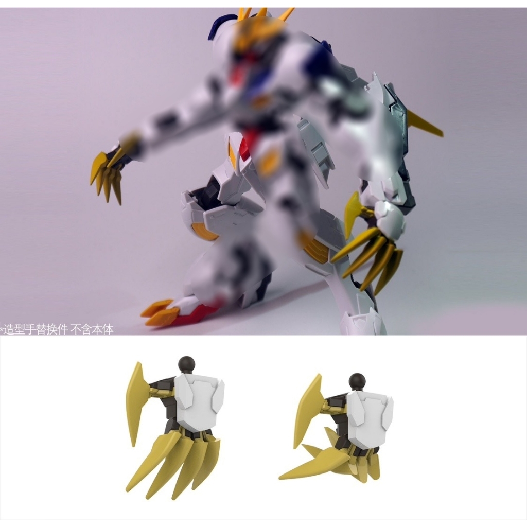 Phụ kiện mô hình bộ bàn tay tĩnh cho HG 1/144 Barbatos Rex