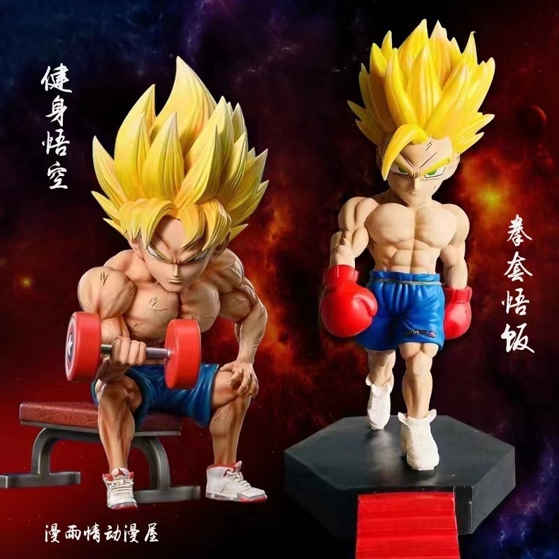Mô hình tĩnh DRAGON BALL Gohan CHIBI CUTE các loại Statue Figure handmade