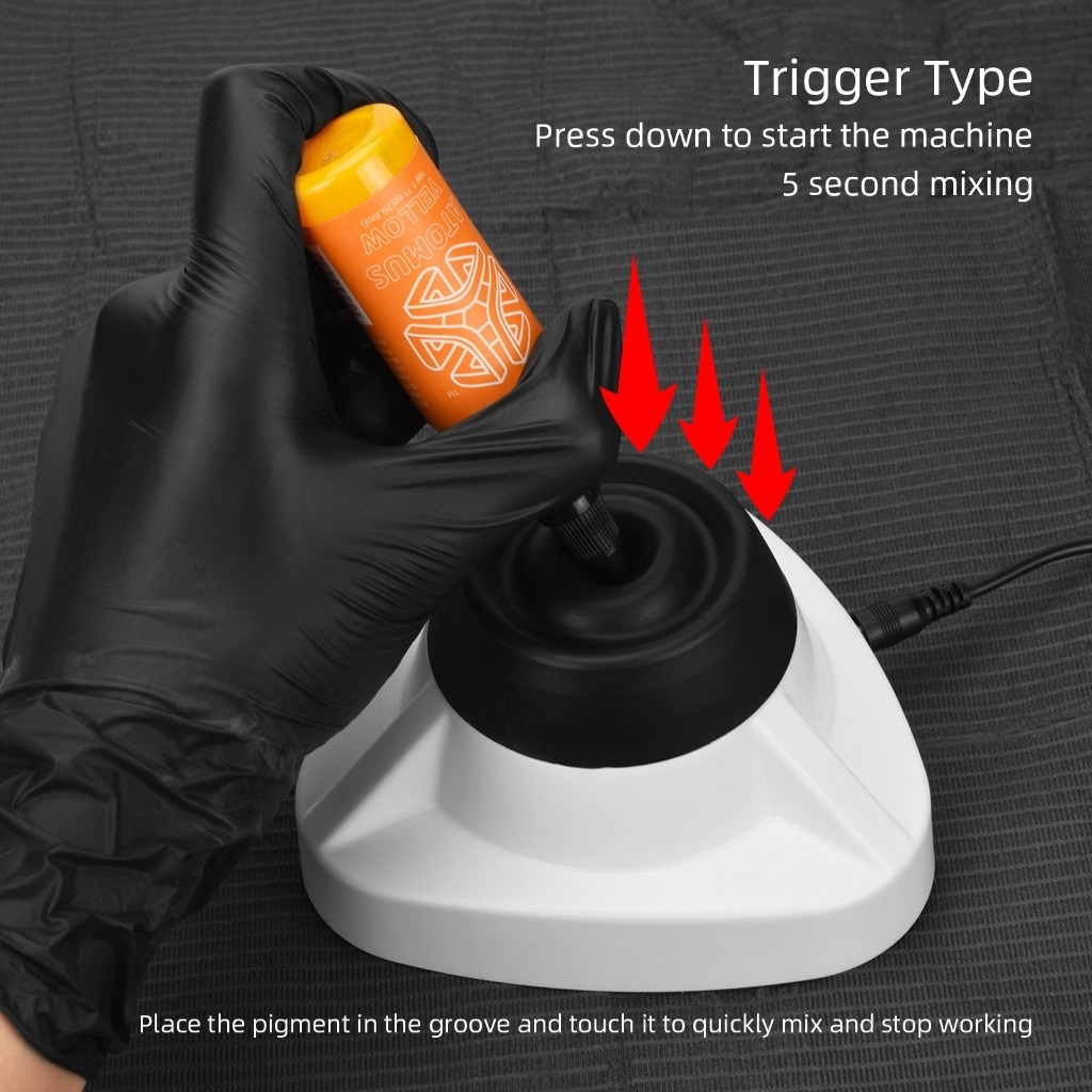 Máy VM300 lắc trộn ngoáy dung dịch / sơn Mini Vortex Mixer VM-300 SHAKE paint TATTOO PIGMENT VIBRATING