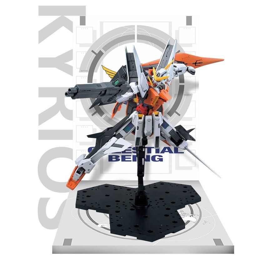 Đế Base Stand THEME FLOOR BACKDROP Celestial Being exia dynames virtue kyrios mg hg rg (không kèm mô hình)
