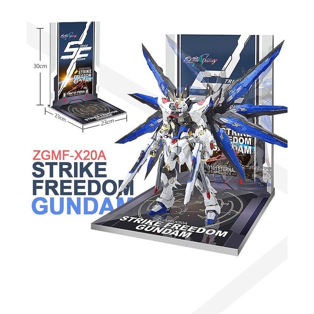Đế Base Stand THEME FLOOR BACKDROP Strike Freedom Infinite Justice mg hg rg (không kèm mô hình)